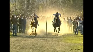 Chilean September traditional games - Camaroneros (Shrimpers) of Ñiquen