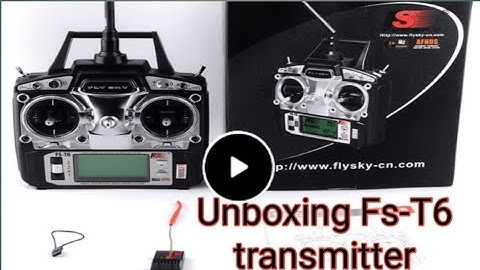 Unboxing Fs-T6 transmitter