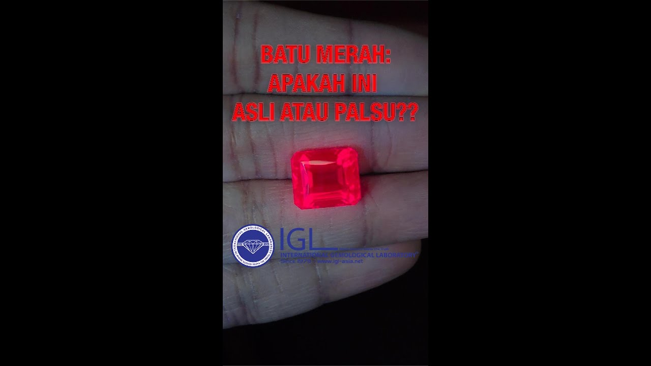 🔴 Batu Merah: Apakah Ini Asli atau Palsu?Yuk kita uji — ruby, sintetik, atau kaca?
