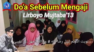 niat belajar (nawwaitu ta'alluman) mujtaba lirboyo | pesantren AL-JAZAIR