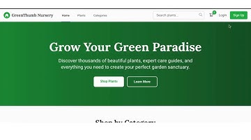 Laravel E-Commerce App: Full-Stack Plant Nursery Management System