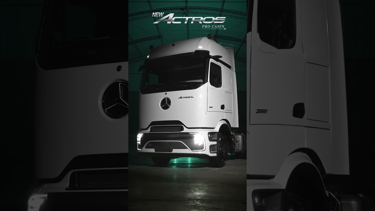 New Actros Pro Cabin