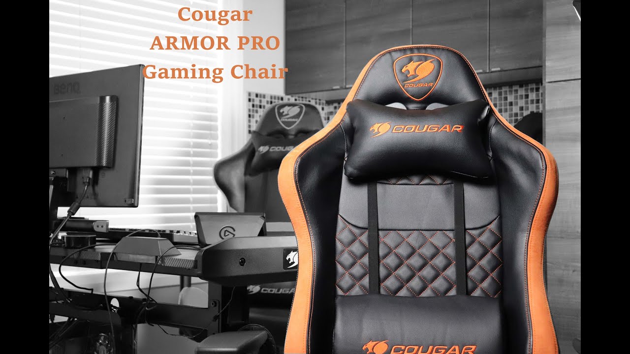  Cougar  Armor Pro Gaming  Chair  Review  YouTube