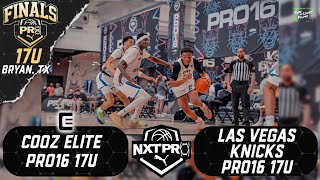 PRO16 Finals Bryan TX | Recap | Cooz Elite PRO16 17u vs Las Vegas Knicks PRO16 17U