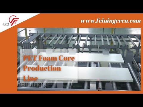 PET foam core production line and Pelletizing machines