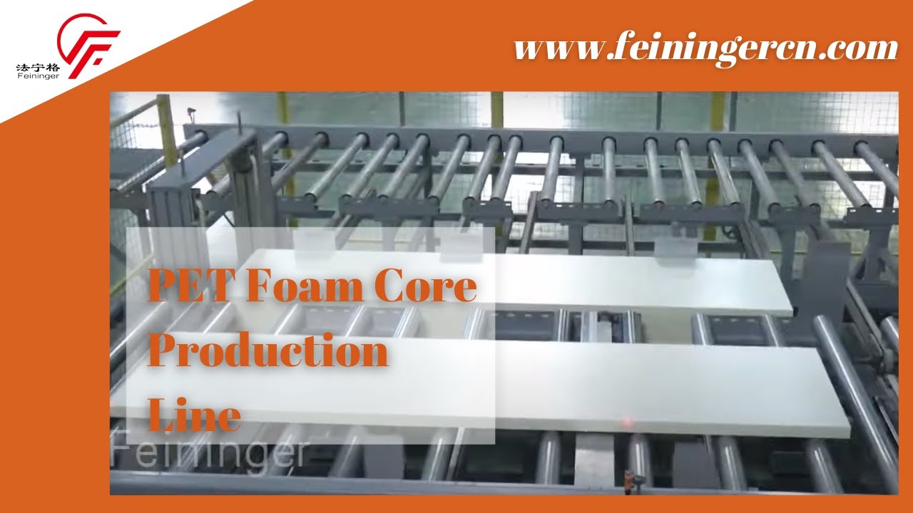 PET foam core production line and Pelletizing machines
