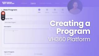 VH360 Creating a Program