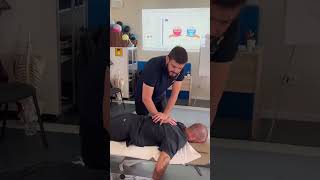 THORACIC HVLA ADJUSTMENT #backpain