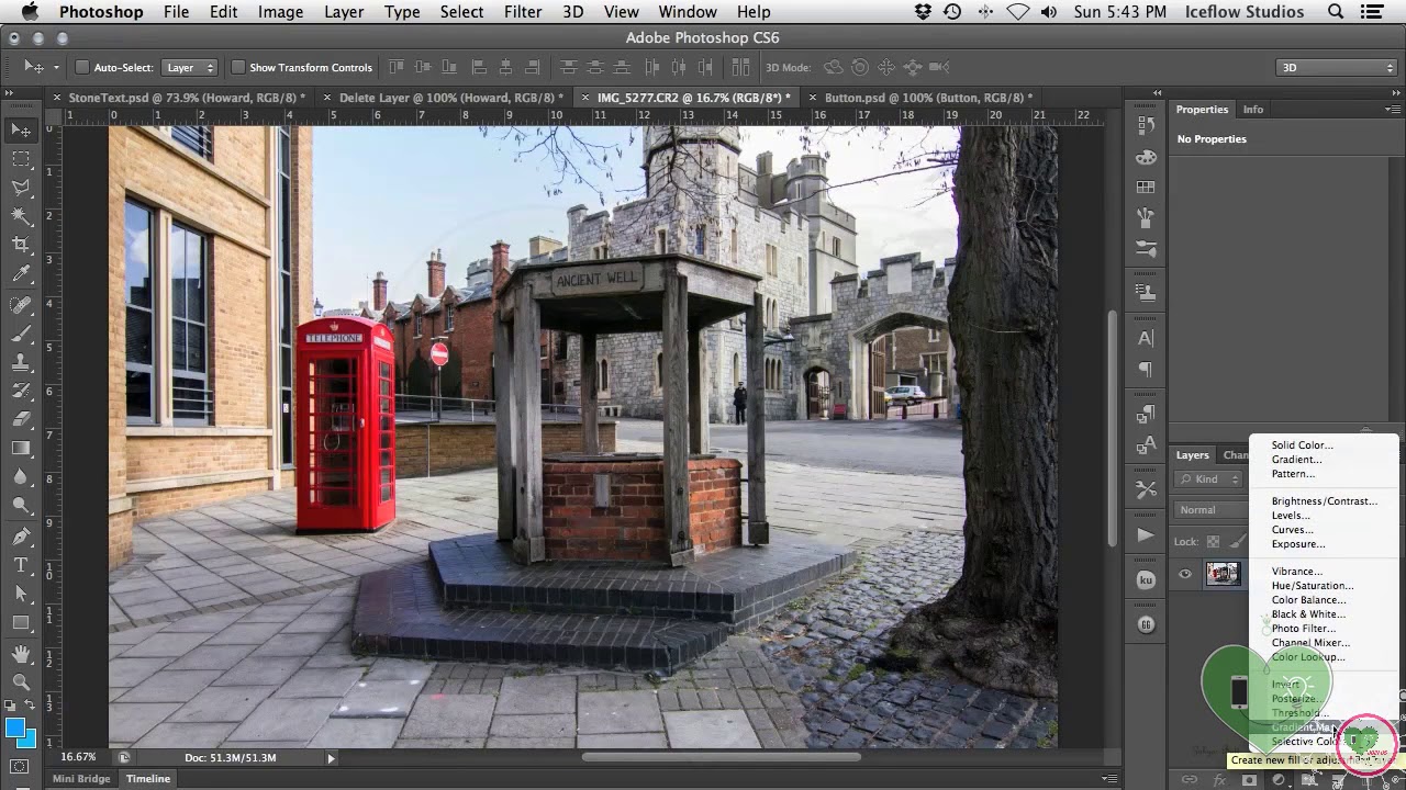 Adobe Photoshop Photo Layers Adjustment Tutorial | adjustment layers in ...