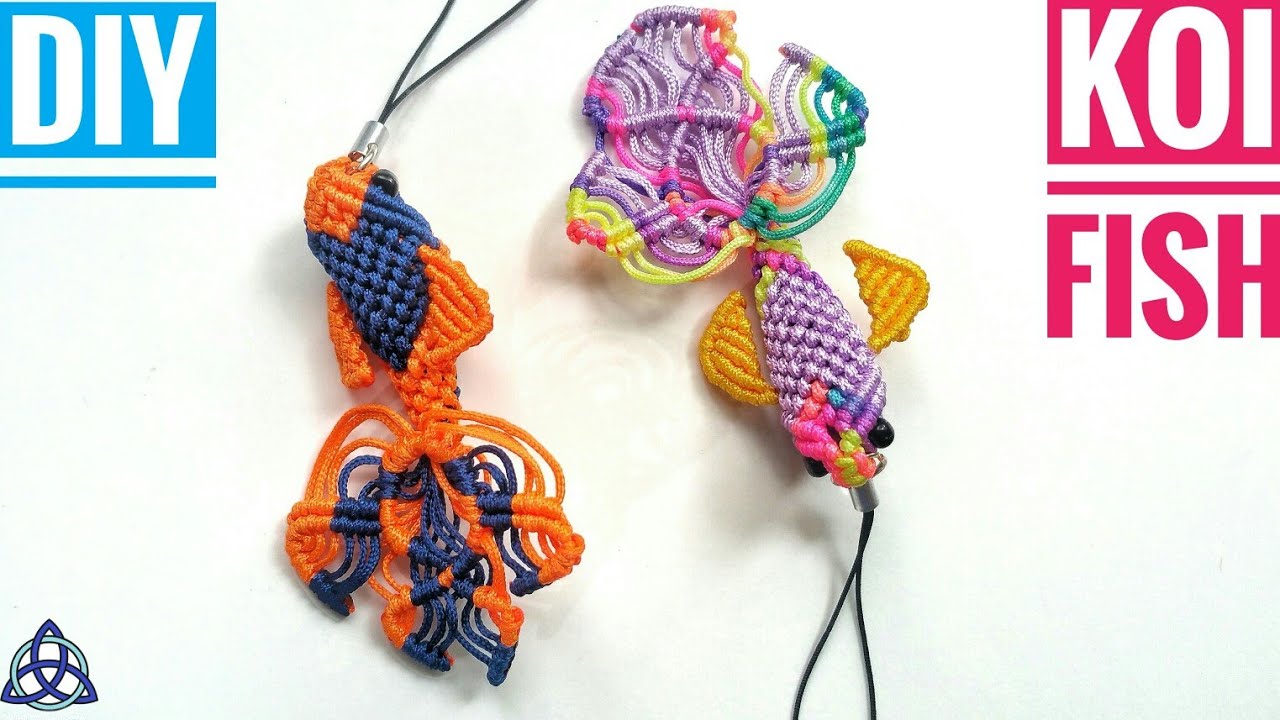 A DIY Macrame Keychain Tutorial: Easy and Beginner-friendly - Fish & Bull