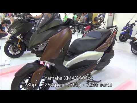 The New Yamaha XMAX 300cc Mega Scooter (2017)