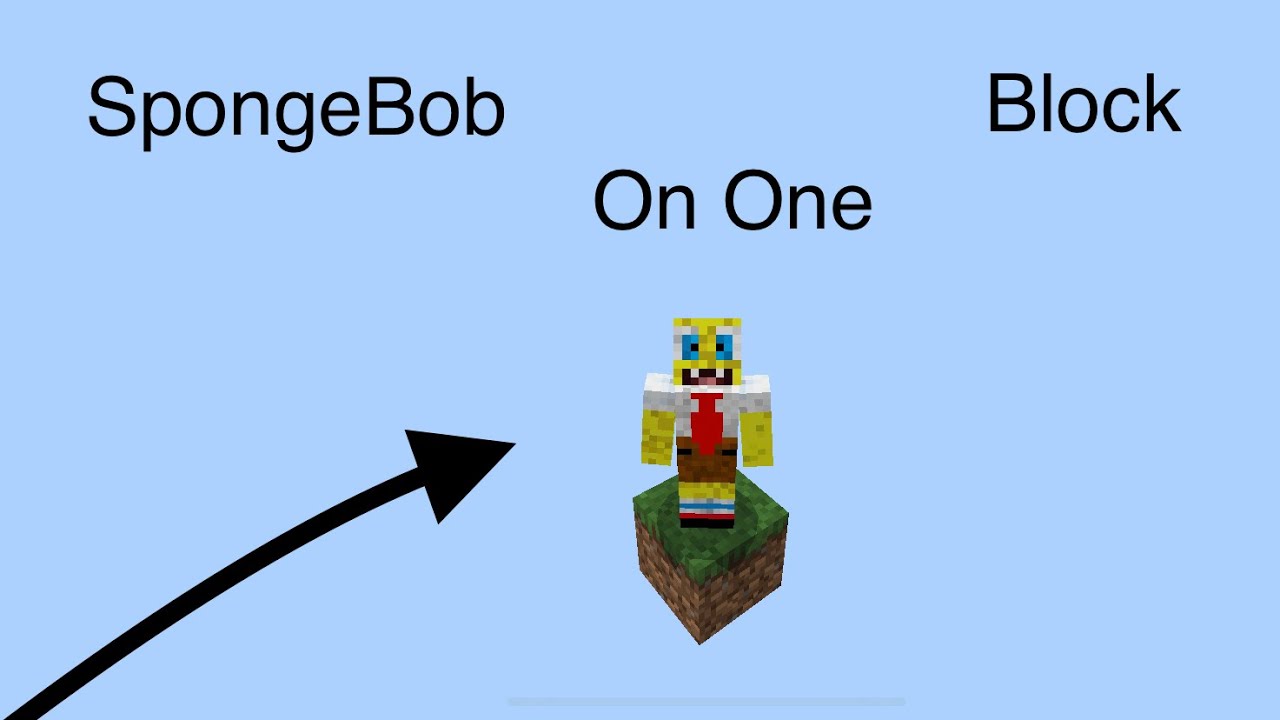 SPONGEBOB SQUAREPANTS ON ONE BLOCK! (EP 4) - YouTube