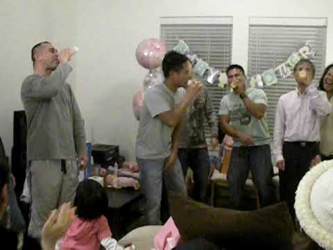 Baby Bottle Gulp Game - YouTube