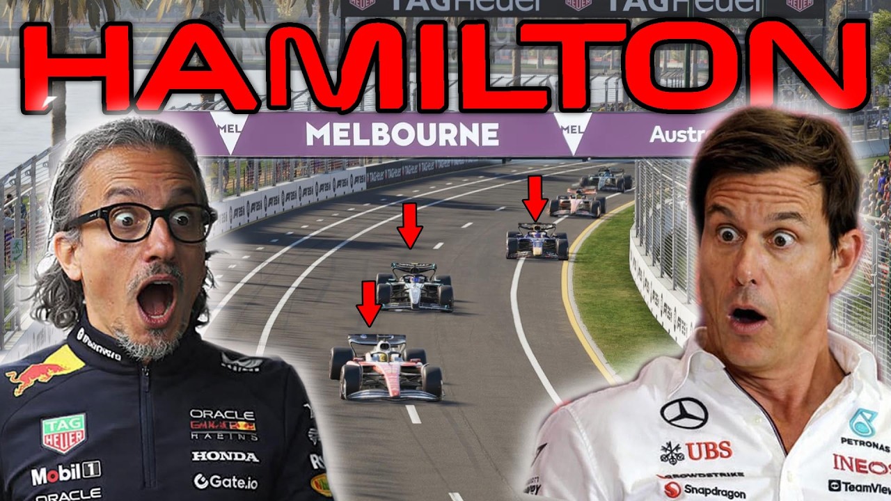 БЕЗУМНАЯ скорость SF-26 Хэмилтона разнесет в пух и прах гонку Гран-при Мельбурна. Режим полной па...