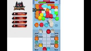 Hexa Fall Color Sort Level 29 Super Hard. Walkthrough Gameplay