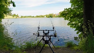 Carp fishing on the tank. I don't believe such big fish there