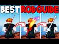*NEW* BEST ROD PROGRESSION GUIDE in Fisch! Roblox