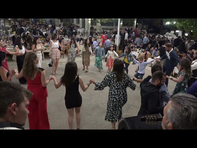 Γάμος Χαιρέτη (Χτυπαρθούνης)ανωγειανός πηδηχτός χορός Γιάννης Βρέντζος Ανώγεια 2022