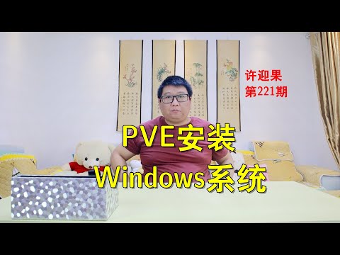 许迎果 第221期 PVE如何安装部署Windows系统