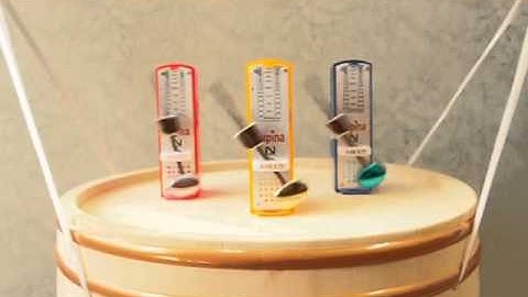 Synchronization of three metronomes