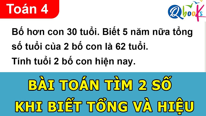 Các dạng bài toán tính tuổi lớp 4 năm 2024