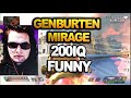 This is how Genburten plays Mirage on World's Edge |  MIRAGE FUNNY MOMENTS  ( apex legends )