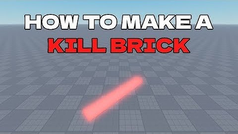 How To Make An EASY Kill Brick (Learn To Script!)