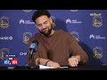 Klay Thompson Postgame Interview | Golden State Warriors dominate Portland Trail Blazers 157-101