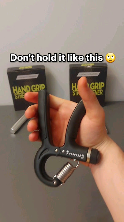 Common Hand Gripper Mistakes🤓 #handgripper #griptraining #strengthexercises