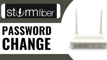 How to Change Wifi Password on Stormfiber Router - Full Guide (2025)