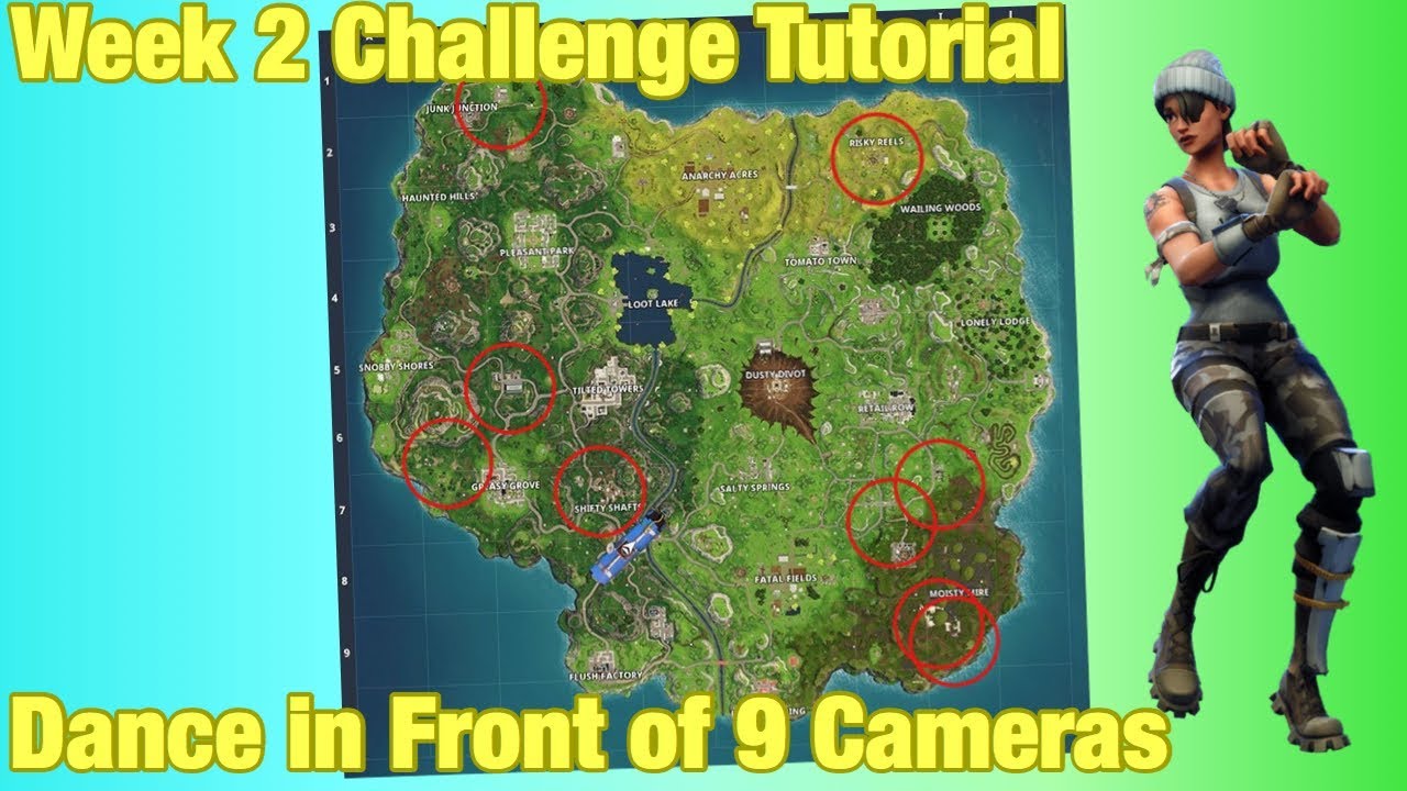 Fortnite Film Camera Locations- Dance in Front of Cameras ... - 1280 x 720 jpeg 173kB