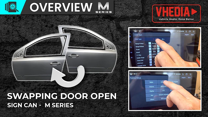 Swapping Door Open Sign CAN - M Series