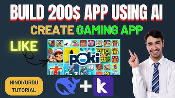 How to Create Gaming App Like Poki Without Coding using DeepSeek AI for Free | Make Apps using AI
