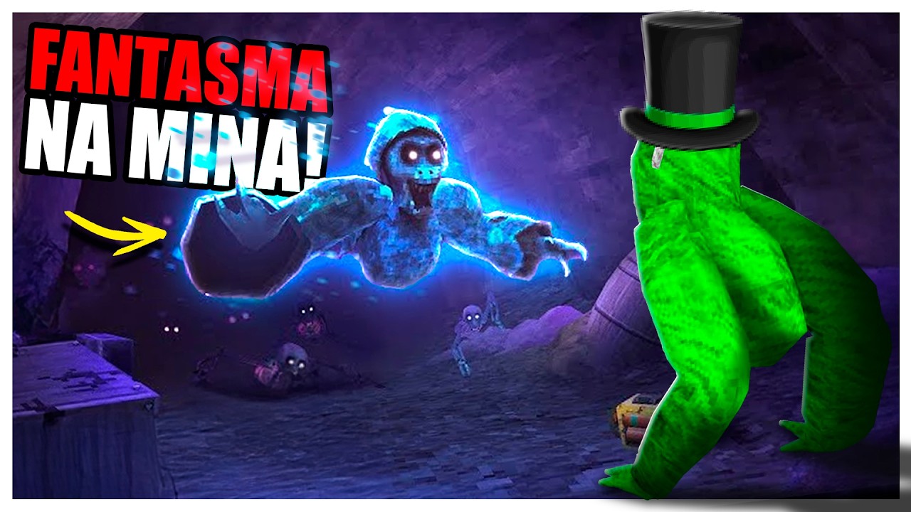 Tentamos Fugir do Fantasma… e Só Deu Desgraça 😂 Pega-Pega de macaco no Gorila Tag Vr