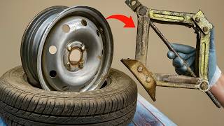 видео: Шиномонтаж теперь бесполезен!  Всего 1 ДОМКРАТ Поменяйте колесо за минуту! картинка: Шиномонтаж теперь бесполезен!  Всего 1 ДОМКРАТ Поменяйте колесо за минуту!