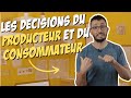 Les dcisions du consommateur et producteur  conomie stmg 1re  chapitre 2