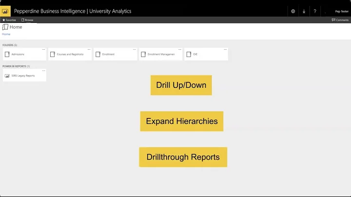 Drill Into Your Data