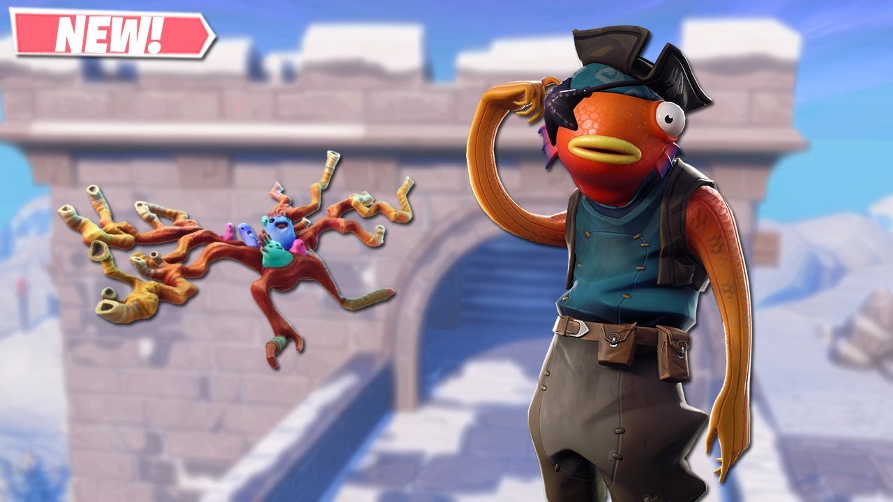 NEW FISHSTICK PIRATE SKIN GAMEPLAY! NEW LEAKED SKINS ON FORTNITE