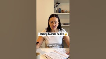 How it feels learning Bosnian 😵‍💫 #balkan