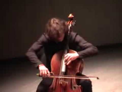 Rustam Komachkov plays Sarasate Zigeunerweisen on cello