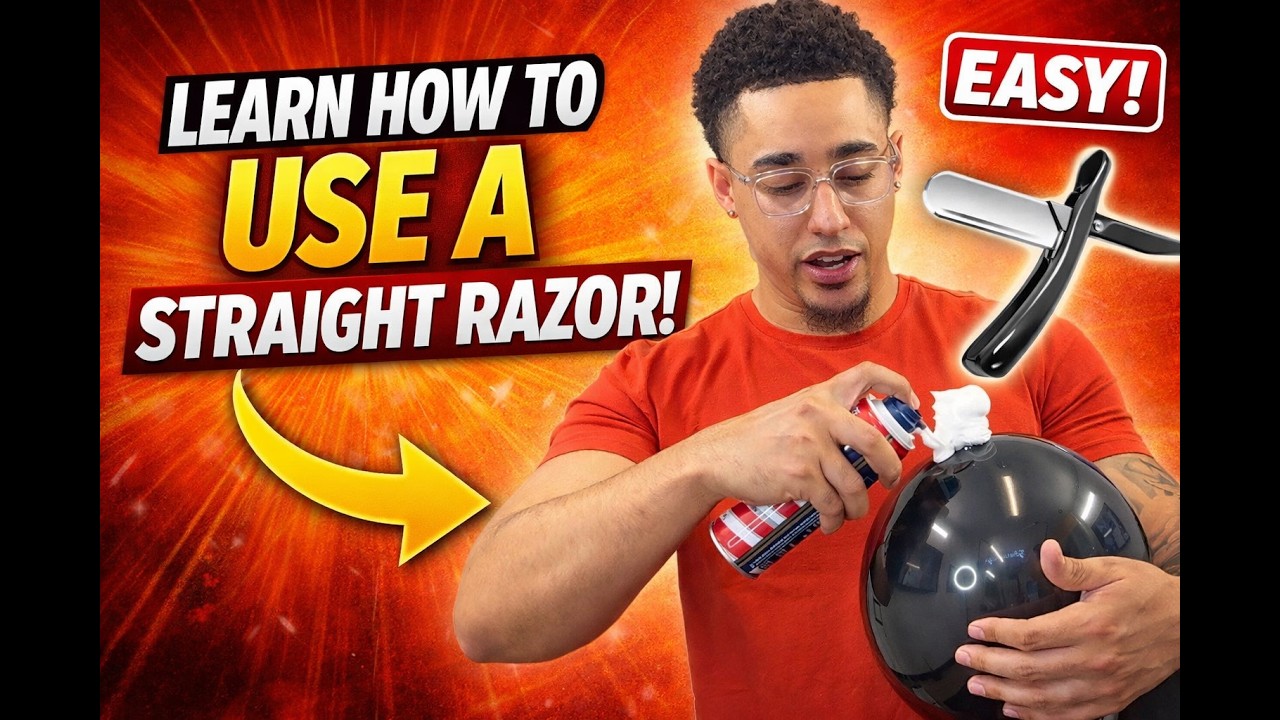 How To Use a Straight Razor (Beginner Barber Guide) - YouTube