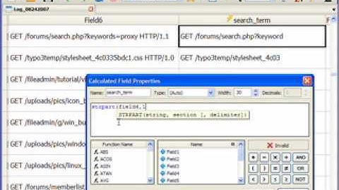 Kirix Strata - Ad Hoc Web Log Analysis