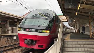 [快特東岡崎！？]名鉄1200系+1800系1012F+1806F 快特東岡崎行き　前照灯点灯→笠松発車