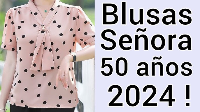 50 BLUSAS DE SEÑORAS 2024 / BLUSAS IDEAS MODELOS PARA SEÑORAS 