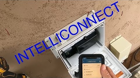 How to connect Pentair Intelliconnect