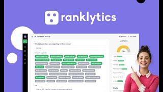 Ranklytics Complete AI SEO Toolkit Black Friday Deal 2024
