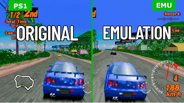 Gran Turismo 2 - PS1 vs. Duckstation Emulator Comparison