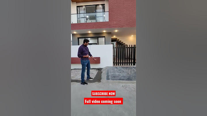 ramp for car parking in house