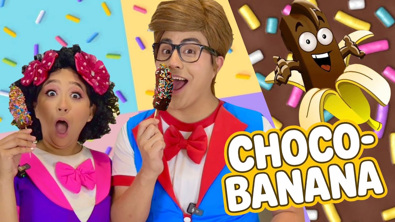 Los compañeros hacen choco-bananas | Cocinando con los compañeros | Cocina para niños
