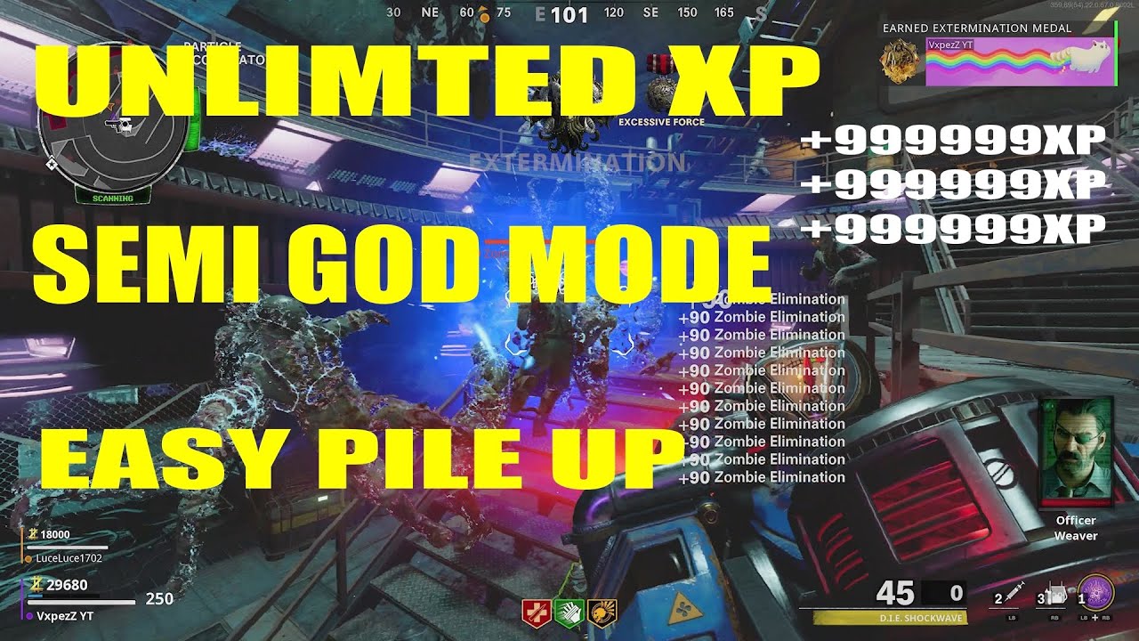 SEMI GOD MODE GLITCH! UNLIMITED XP GLITCH! EASY PILE UP GLITCH! EASY